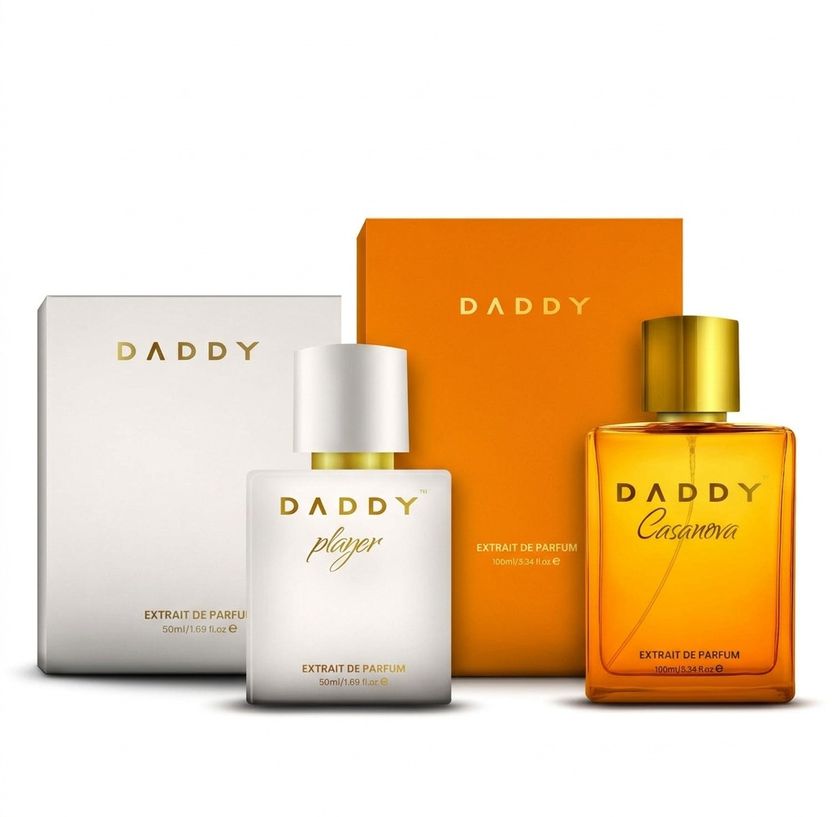 DADDY Premium Extrait De Parfum Combo for Men – Bad Boy & Casanova - Image 1