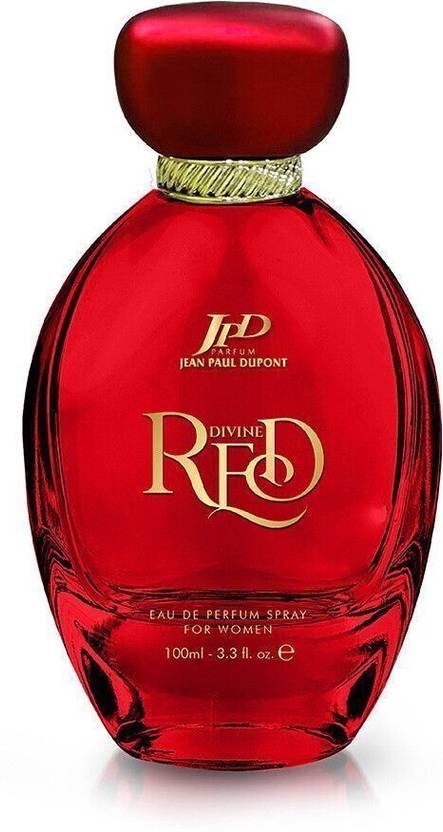 Jean Paul Dupont (JPD) Divine Red Long Lasting Perfume for Women with Floral and Fruity notes EDP Eau de Parfum - 100 ml