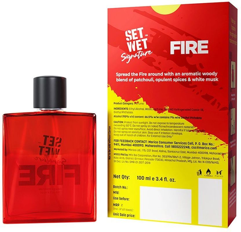 SET WET Signature Eau de Parfum Fire 100 ml - Image 4