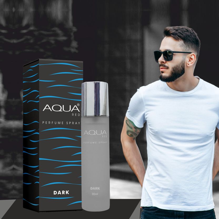 Aqua Red Dark Long Lasting & Soothing Fragrance 3pcs (30ml each) ...more - Image 4