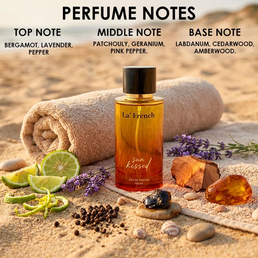 La French Sun Kissed Unisex Perfume - 100ml - Image 4