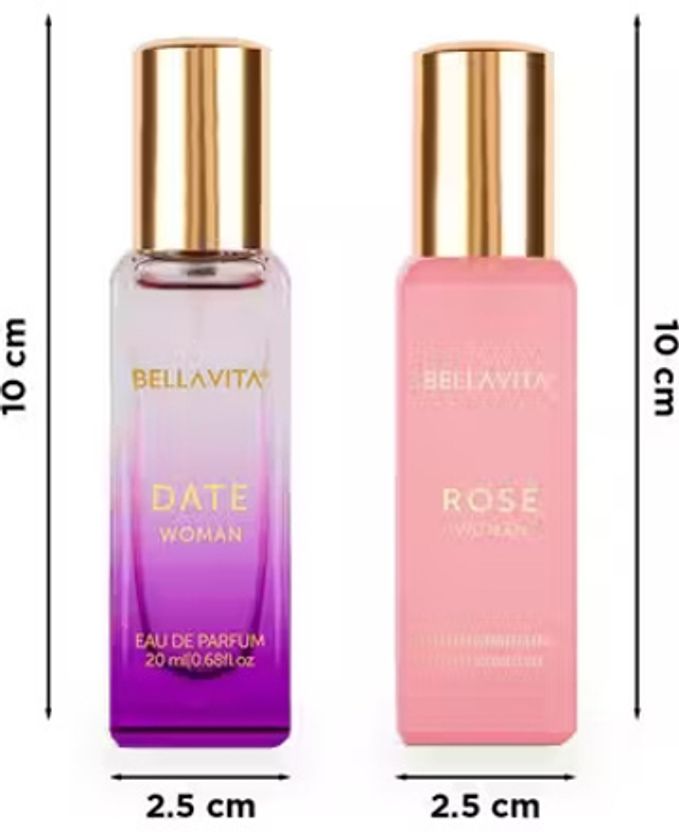 BELLAVITA Luxury DATE + ROSE Perfume Combo 40ml - Image 4