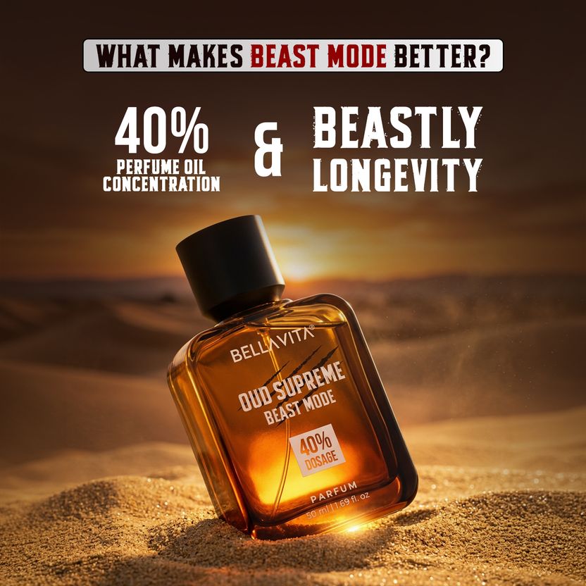 BELLAVITA Oud Supreme Beast Mode Perfume 50ml - Image 3