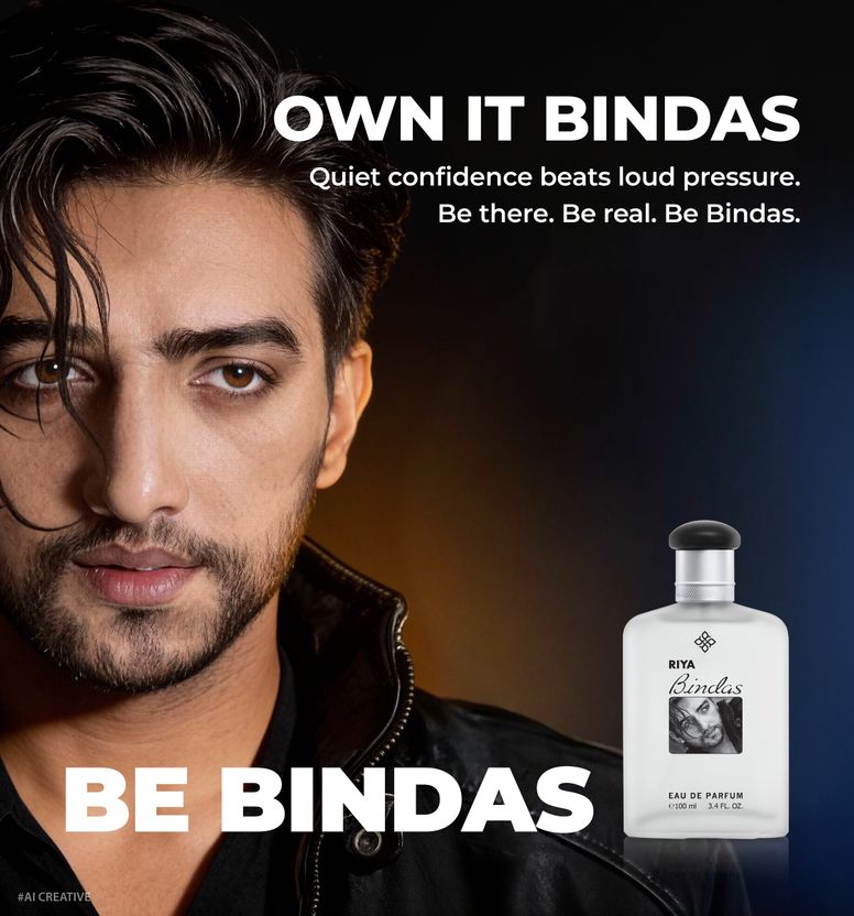RIYA Bindas Black EDP 100 ml - Image 6