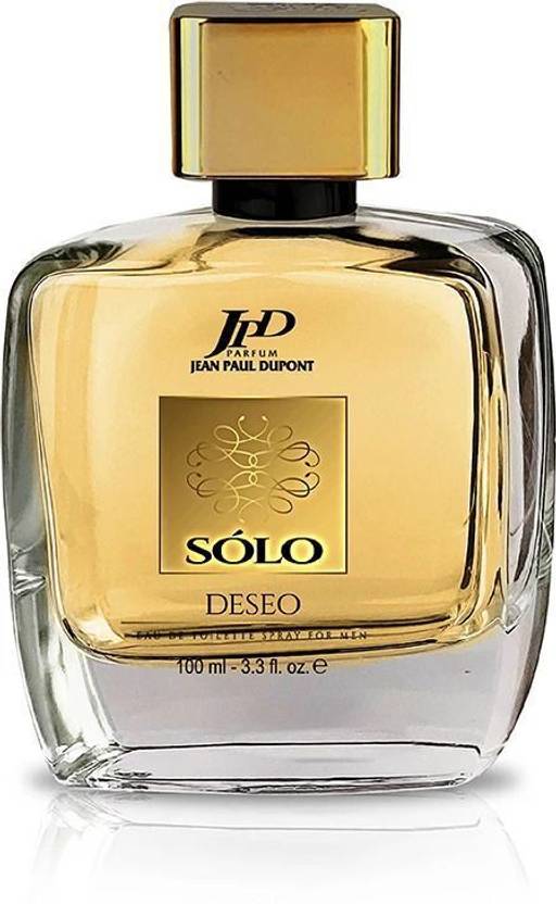 Jean Paul Dupont (JPD) Solo Deseo Long Lasting Perfume for Men with Aromatic Spicy and Woody notes EDT Eau de Toilette - 100 ml