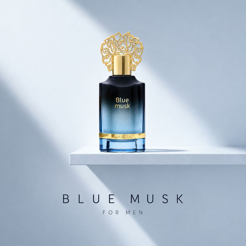 NASEEM Blue Musk Aqua Perfume 55 ml - Image 2