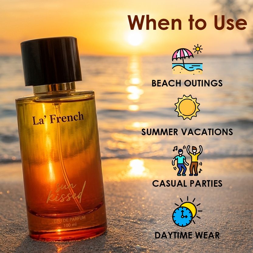 La French Sun Kissed Unisex Perfume - 100ml - Image 5