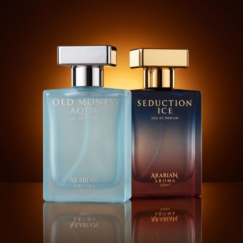 Arabian Aroma Old Money Aqua + Seduction Ice Perfume - 100 ml - Image 2
