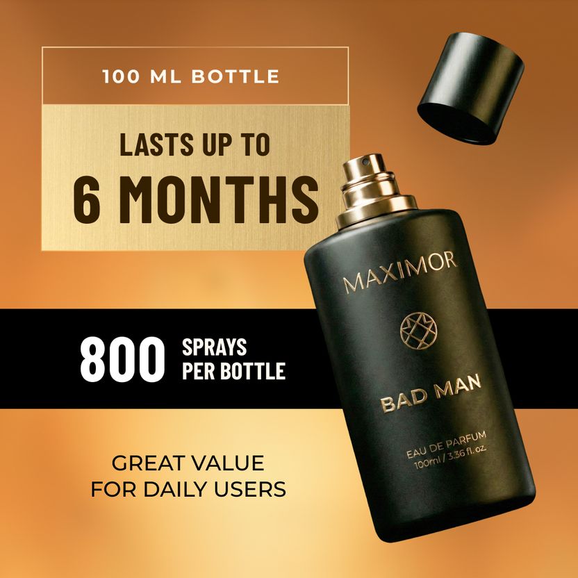 MAXIMOR Bad Man Parfum - Image 5