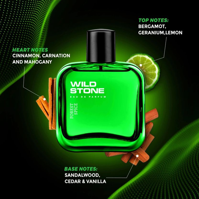 Wild Stone Forest Spice 100ml Eau de Parfume - Image 2