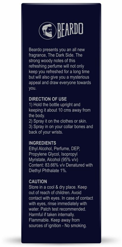 BEARDO Dark Side Perfume For Men, 100 ml - Image 8