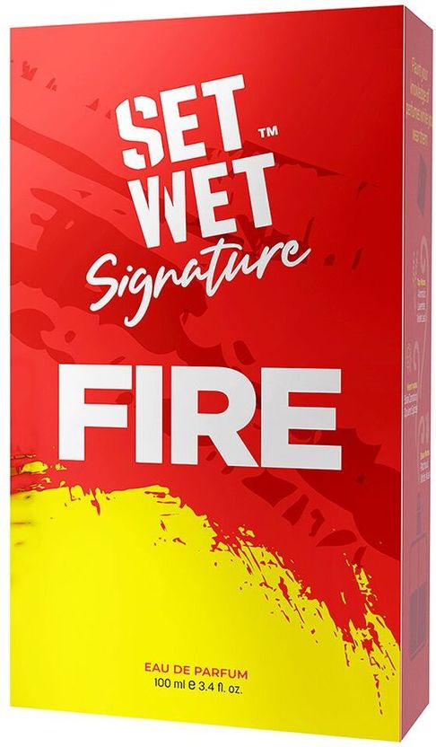 SET WET Signature Eau de Parfum Fire 100 ml - Image 2