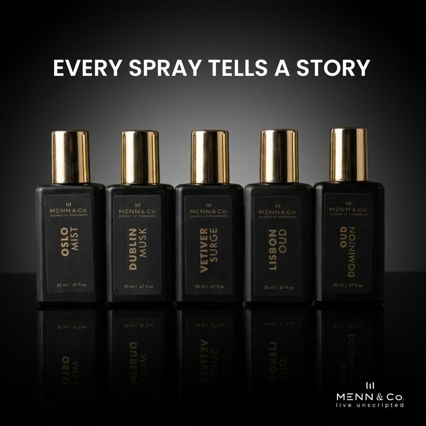 Menn & Co Luxury Perfume Gift Set, Pack of 5 · 20 ml (100 ml total) - Image 3