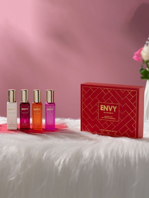 Envy Red Luxury Perfume Gift Set (20 ml x 4) - Image 9
