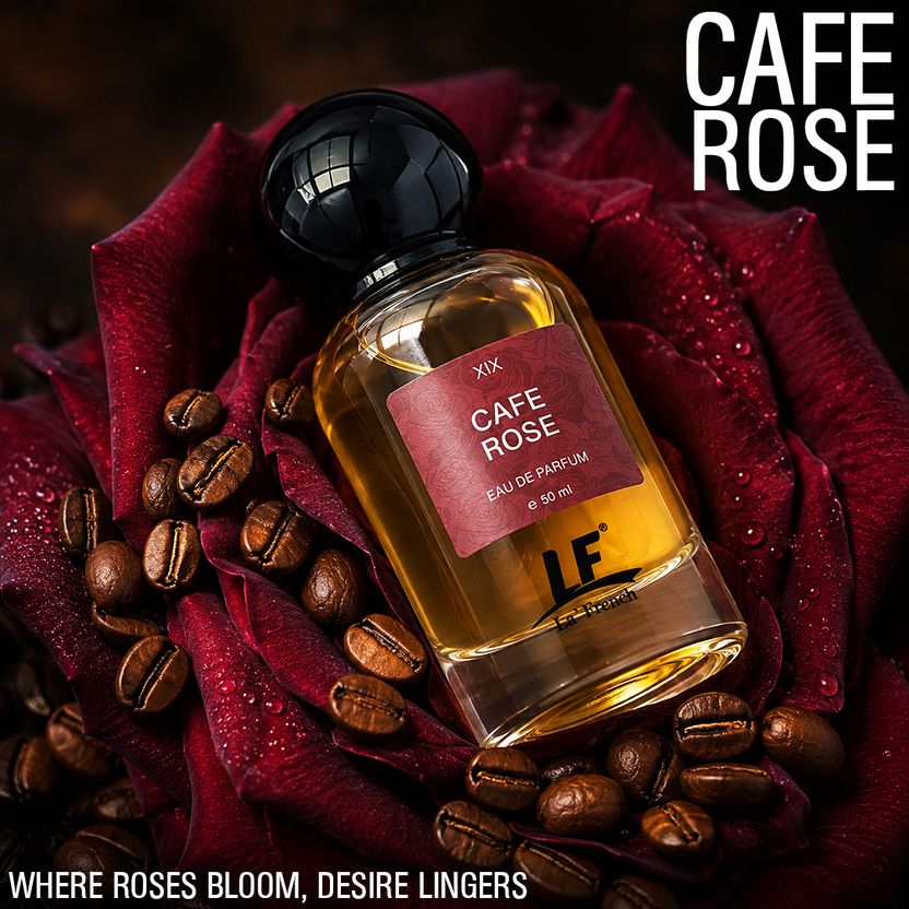 La French Cafe Rose Perfume 50ml - Image 6