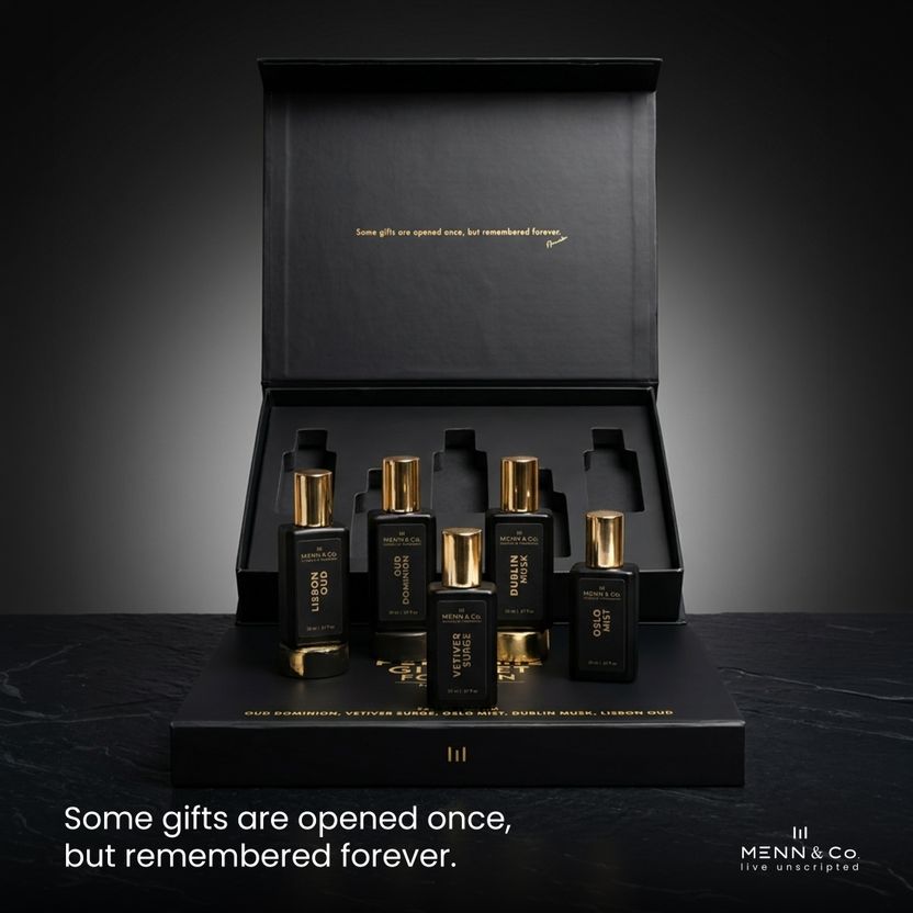 Menn & Co Luxury Perfume Gift Set, Pack of 5 · 20 ml (100 ml total) - Image 2