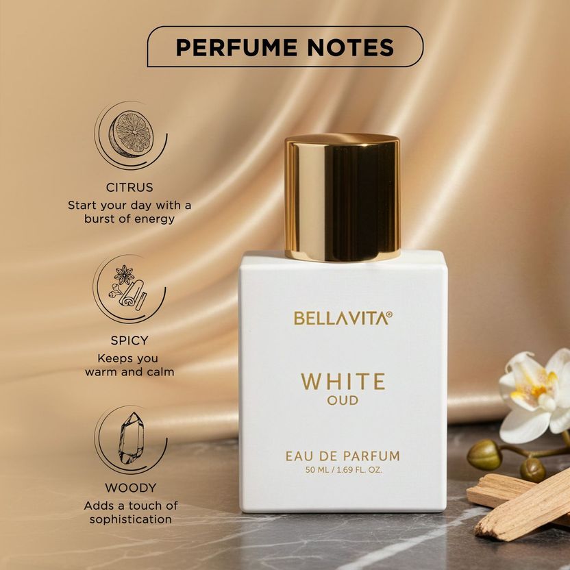 BELLAVITA White OUD Unisex Perfume - Image 4
