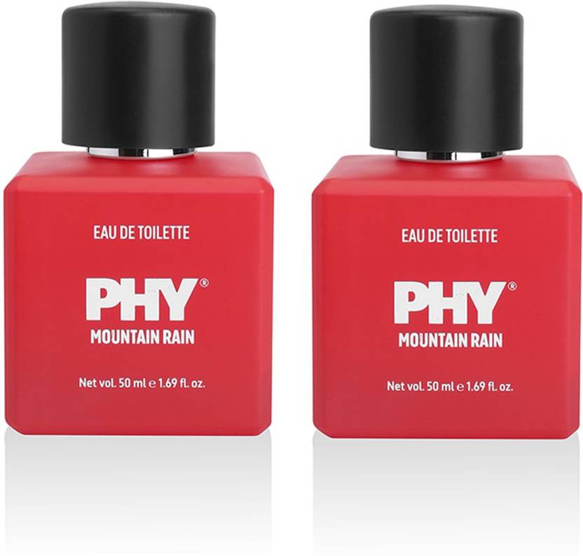 Phy Mountain Rain EDT | Long lasting perfume Eau de Toilette - Pack of 2 Eau de Toilette - 100 ml