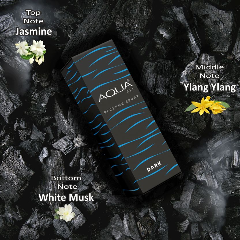 Aqua Red Dark Long Lasting & Soothing Fragrance 3pcs (30ml each) ...more - Image 3