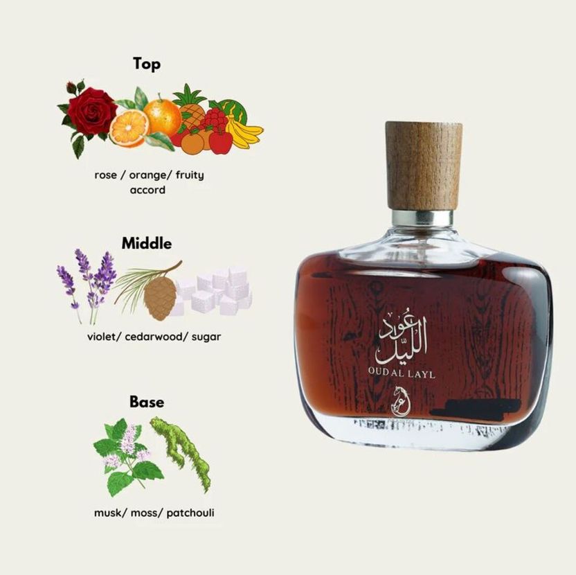 ARABIYAT Oud Al Layl EDP 100ml - Image 3
