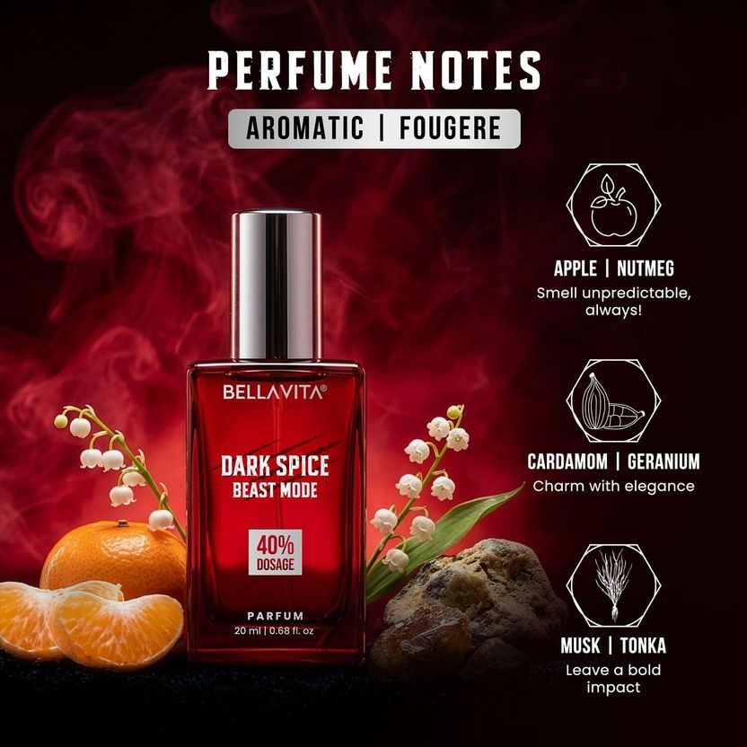 BELLAVITA Beast Mode Perfume 3x20ml Pack of 3 · 20 ml (60 ml total) - Image 5