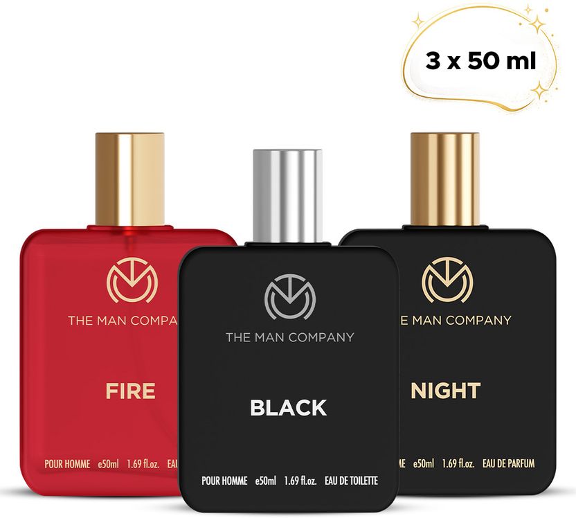THE MAN COMPANY Premium Perfume Pack of 3 · 50 ml (150 ml total) - Image 1