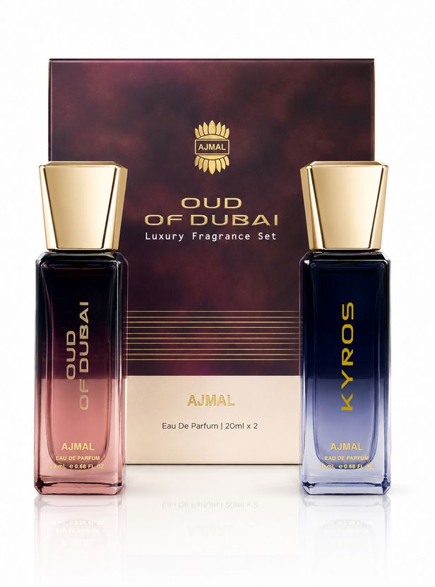 Ajmal Oud of Dubai & Kyros Luxury Perfume Gift Set, 40 ml - Image 8