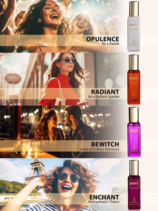 Envy Red Luxury Perfume Gift Set (20 ml x 4) - Image 8