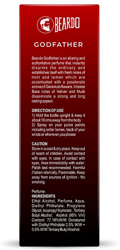 BEARDO Godfather Perfume Combo 200 ml - Image 8