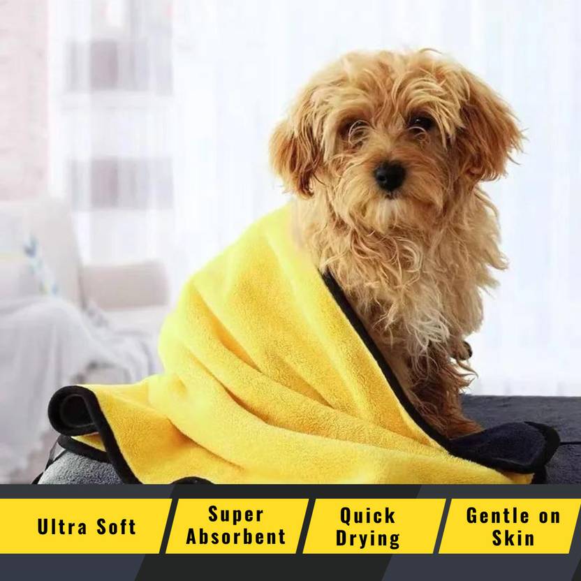 MICROSHINE Ultra Soft, Absorbent, PET Towel/Blanket Dog, Cat Blanket