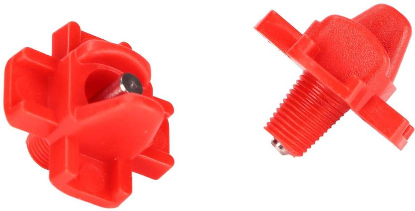 Bethlehem - Horizontal Nipples with Dribble Dish Great for Chickens, Polypropylene Pet Bowl & Bottle