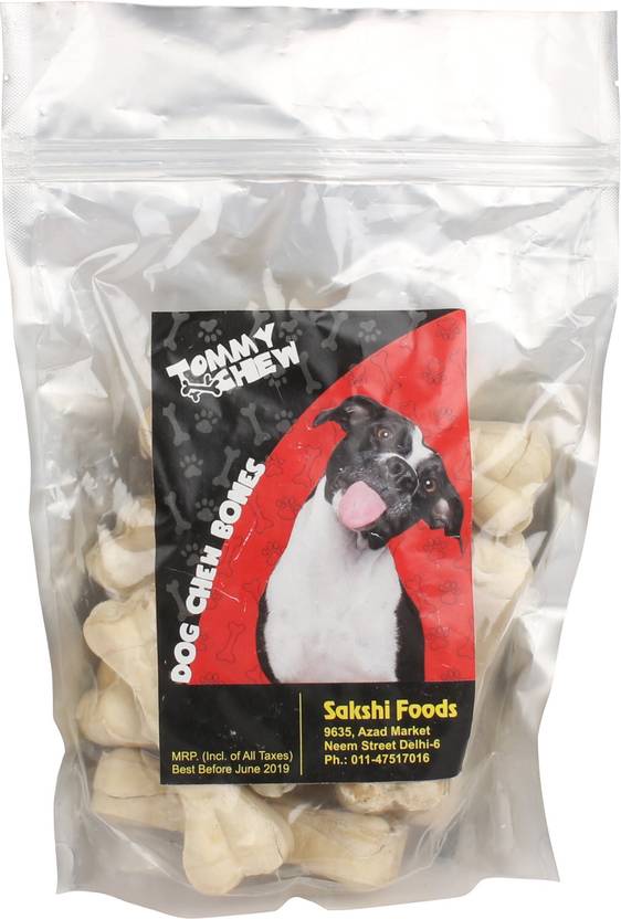TommyChew TommyChew Pressed Bones for Dogs 4 Inch (Pack of 10) Dog Chew