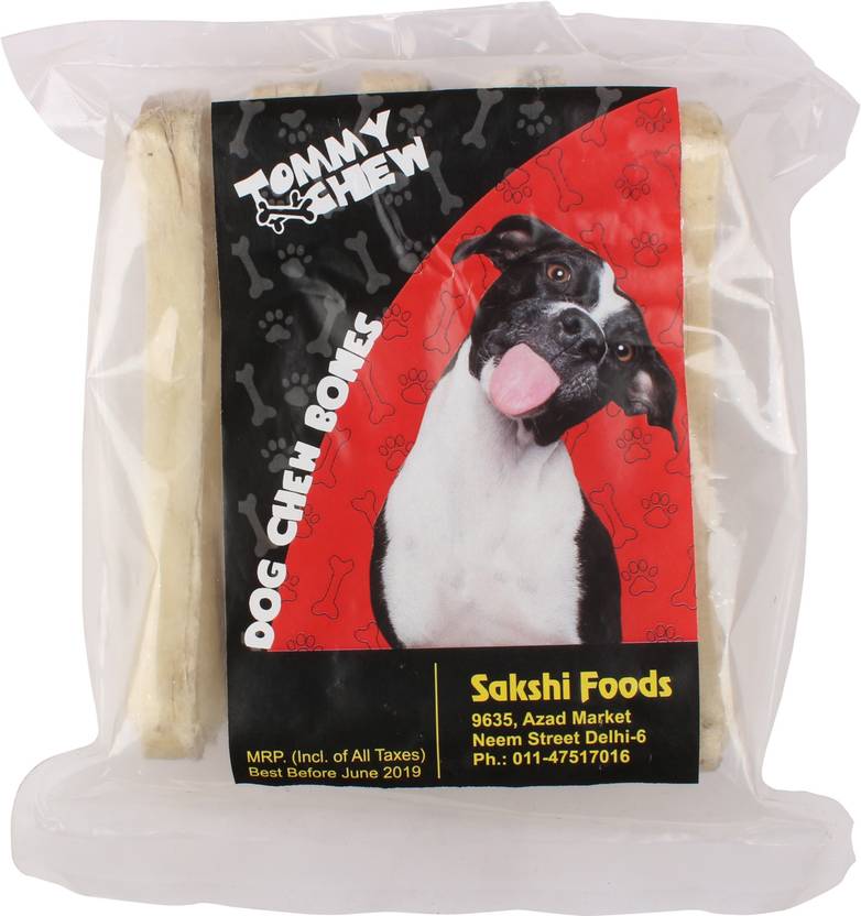 TommyChew TommyChew Pressed Bones for Dogs 6 Inch (Pack of 5) Dog Chew