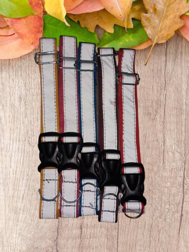 FOREVER 99 Save Our Street Animals Nylon For Strays Adjustable Reflective 5 pack Dog Everyday Collar