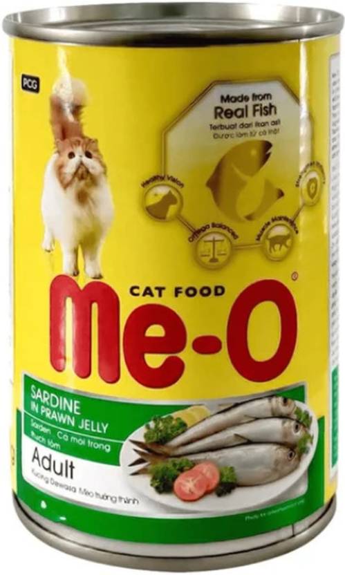 Me-O Me-O sardine jelly Fish 0.4 kg Wet Adult Cat Food