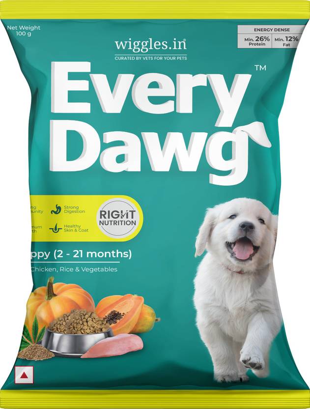 Wiggles EveryDawg Puppy Dry Food, 100g, 221 monthsGerman Shepherd
