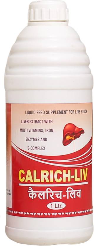 calrich LIVER TONIC WITH IRON AND CALCIUM Pet Health Supplements