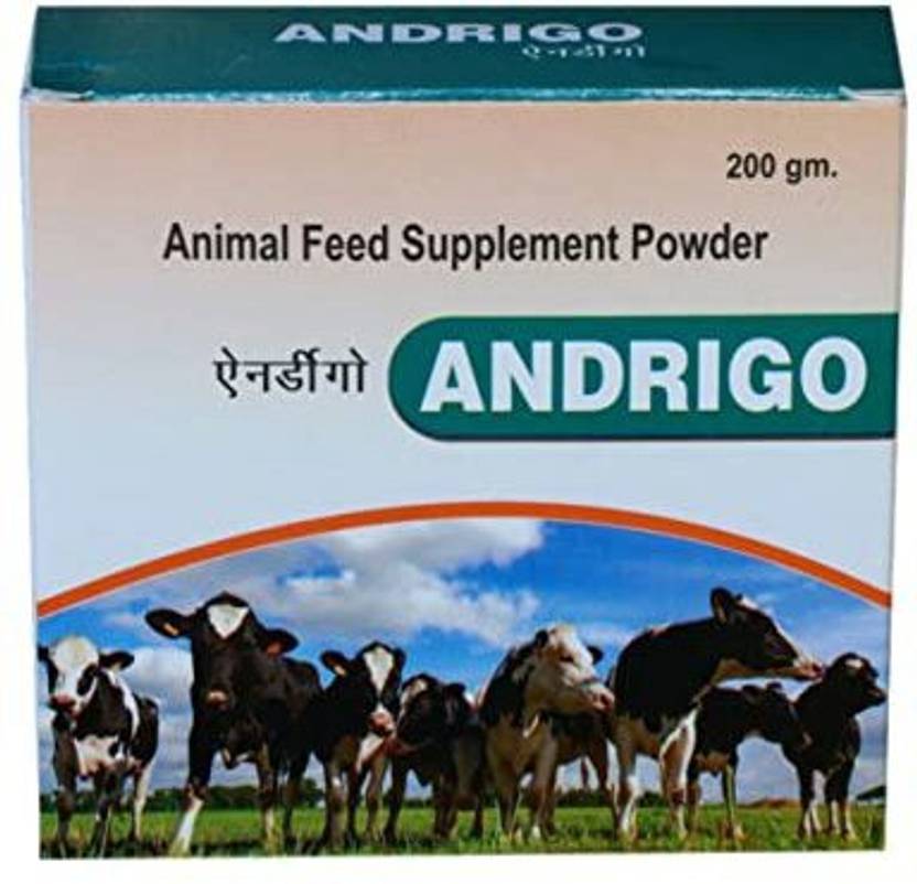 Aurous Pharma Andrigo Animal Feed Supplement_200gm Pet Health Supplements