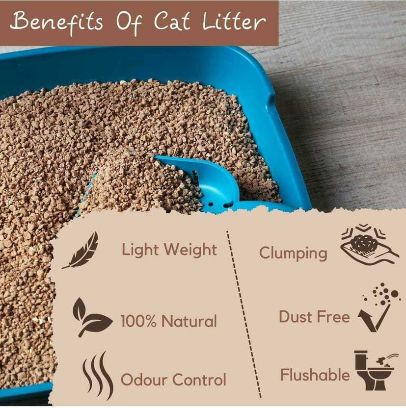 PET CHOICE CAT LITTER 25 KG CLUMPING BENTONITE Pet Litter Tray Refill Price in India Buy PET