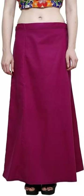 BCD FASHION Wine petticoat Pure Cotton Petticoat