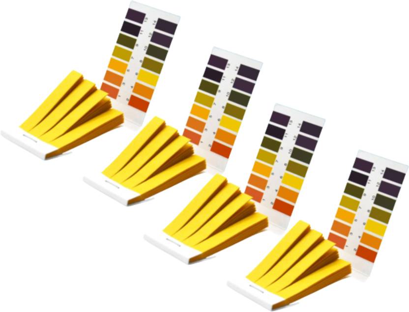 Vehemence pH 114 Test Indicator Litmus pH Paper, Litmus Paper for Water 80 Strips4 pcs Ph Test