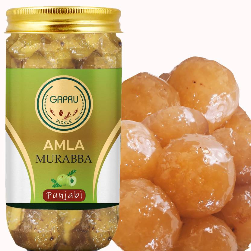 Gapru Punjabi Amla Murabba Home Made Amla Murabba 400GM Amla Murabba
