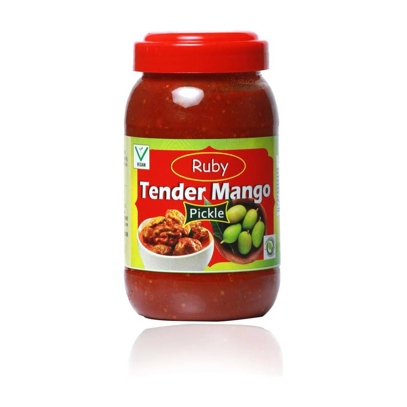 Ruby Kerala Style Tender Mango Pickle | Kannimanga Pickle | Kerala Special | 500g Mango Pickle