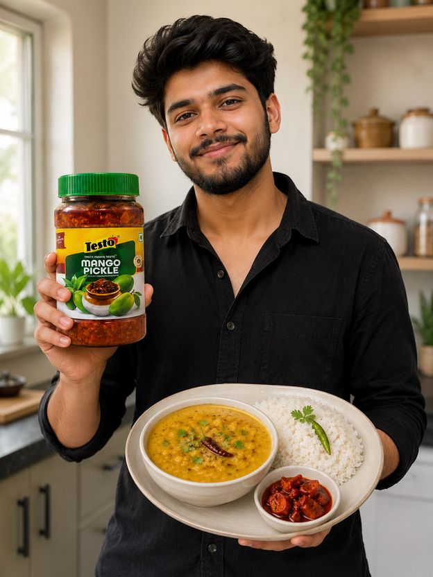 Testo Mango Pickle | Aam ka Achaar With Natural Ingredients (1 Kg...more - Image 4