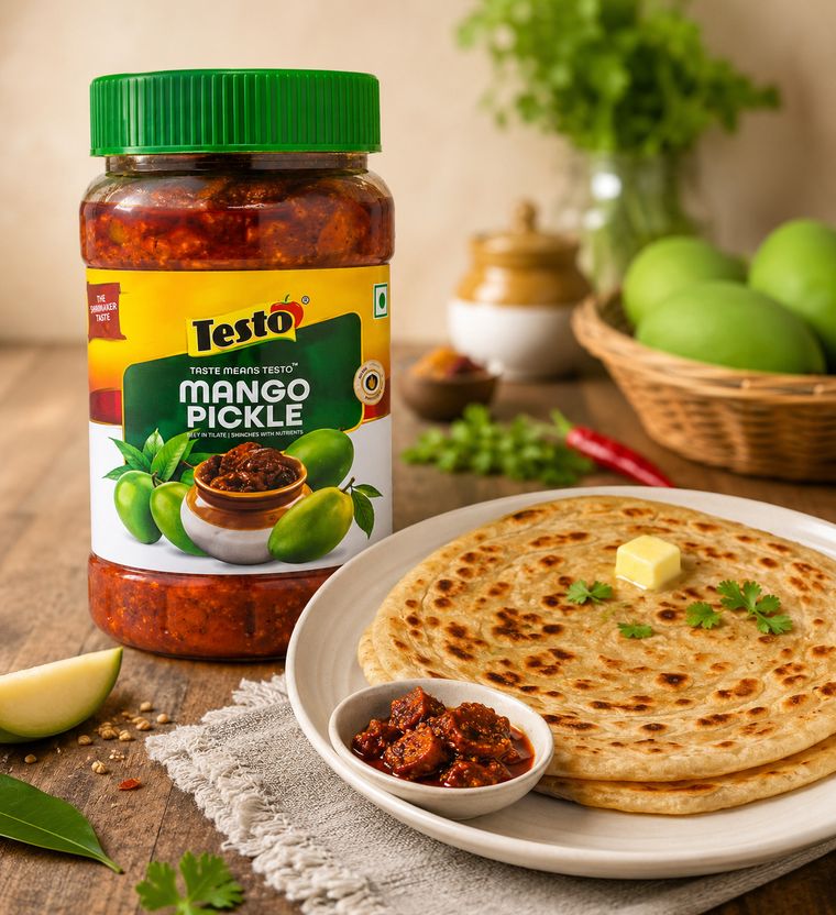 Testo Mango Pickle | Aam ka Achaar With Natural Ingredients (1 Kg...more - Image 5