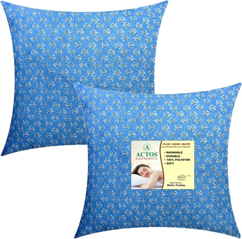 ACTOS Microfibre Cushion Pack of 2 Floral