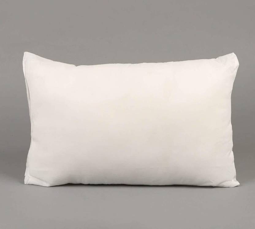 Ashu creation Microfibre Sleeping Pillow Pack of 1 Solid Microfiber Rectangular Soft Cushion Pillow Filler For Bed, Sofa, 12 x 18 Inch