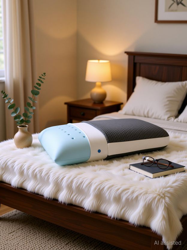 LA VERNE Memory Foam Sleeping Pillow Pack of 1 - Image 10