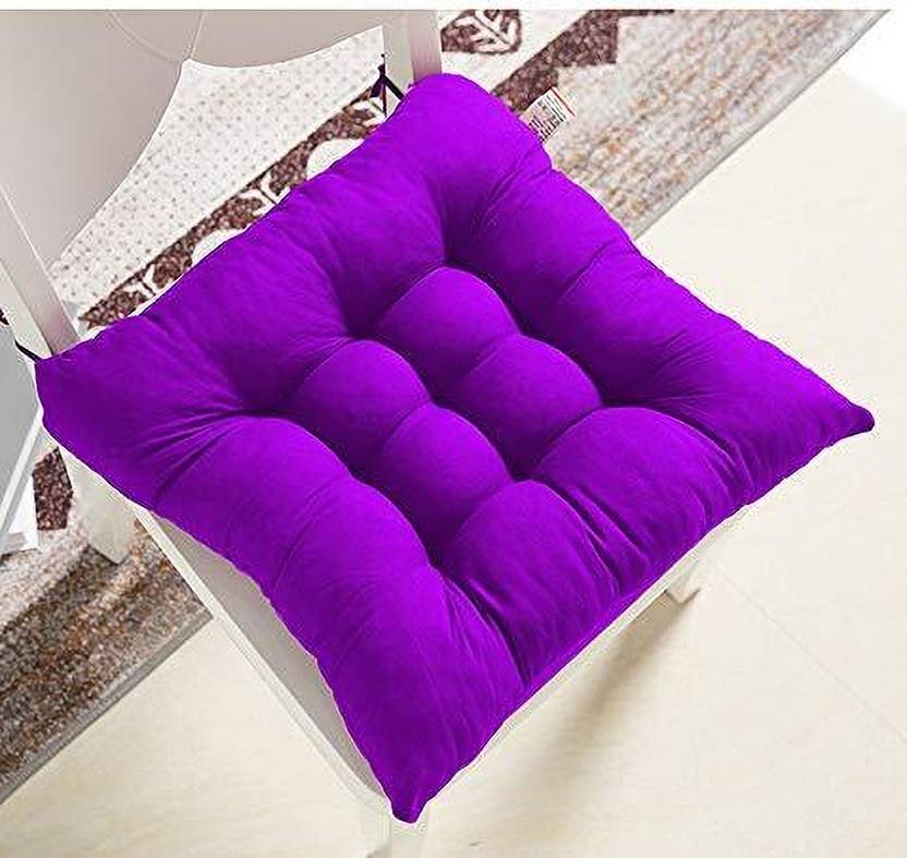 Barbican Cotton Chair Pad Pack of 1 Solid
