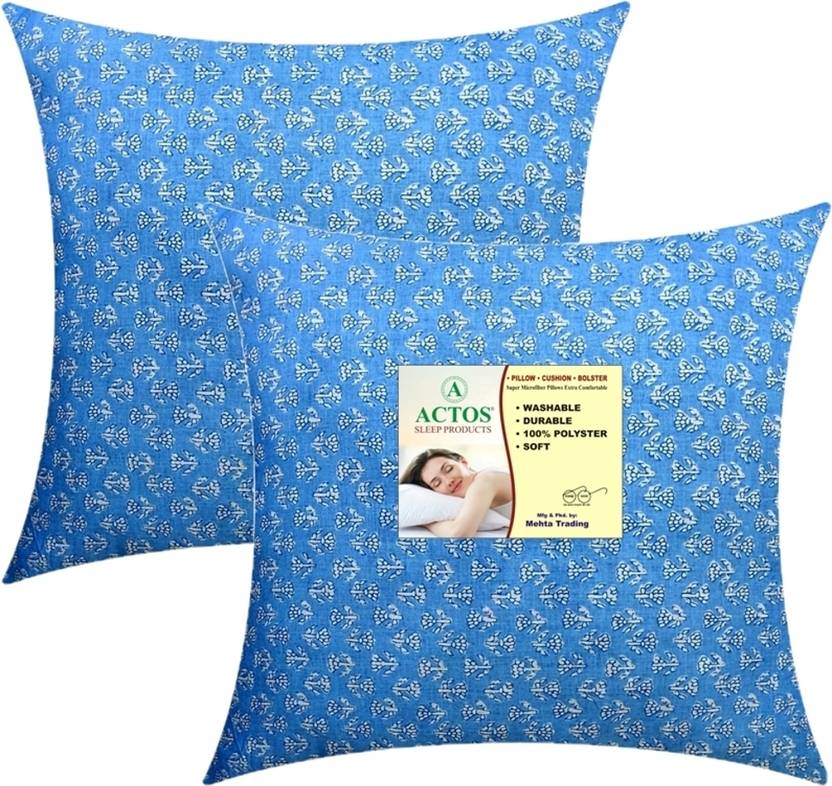 ACTOS Microfibre Cushion Pack of 2 Floral